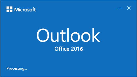 Outlook Processing error 