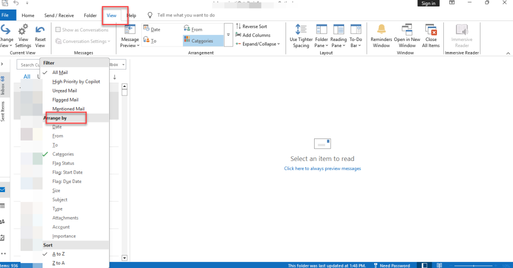Find and Delete Oversized Emails