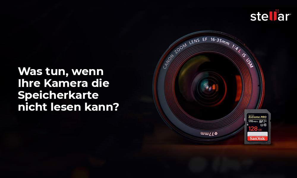 Was tun, wenn Ihre Kamera die Speicherkarte nicht lesen kann?
