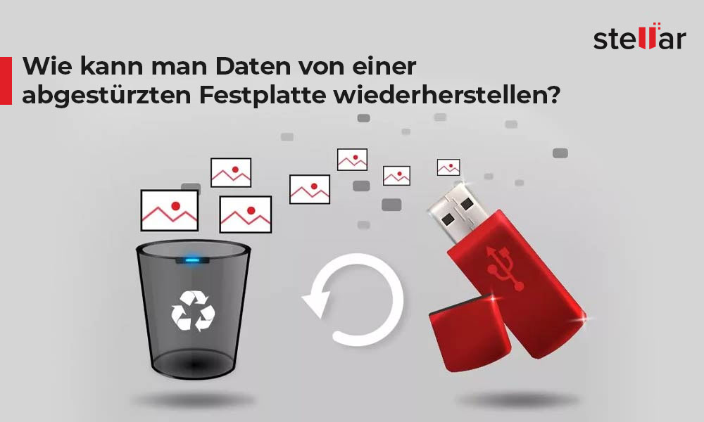 Wie kann man Daten von einer abgestürzten Festplatte wiederherstellen?