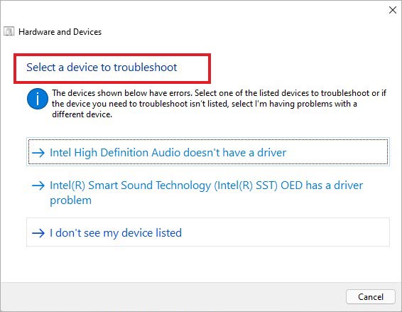 select-device-to-troubleshoot