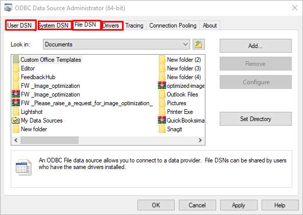 Selecting and adding File Stream From ODBC data Source