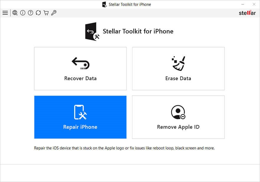 Stellar Toolkit for iPhone - Repair iphone