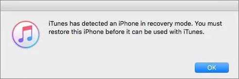 itunes recovery mode 1