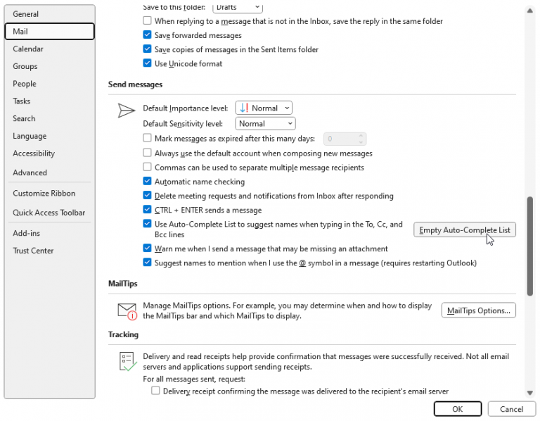 [Resolved] The Address List cannot be Displayed in Outlook