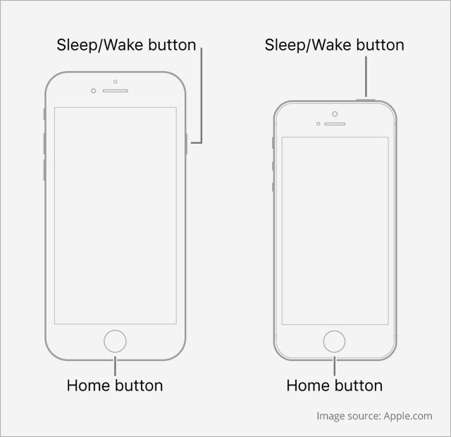 6 force restart iphone 6 and earlier