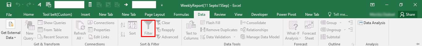 Filter Not Working Error in Excel [Fixed]