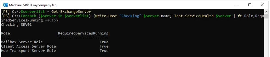 Foreach ($server in $serverlist)