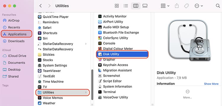 Disk Utility