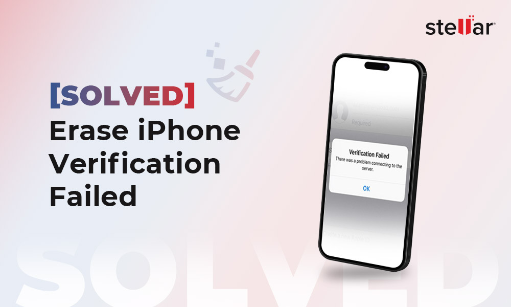 Solved Erase iPhone Verification Failed