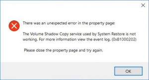 [FIXED] – Volume Shadow Copy Service Not Working Error