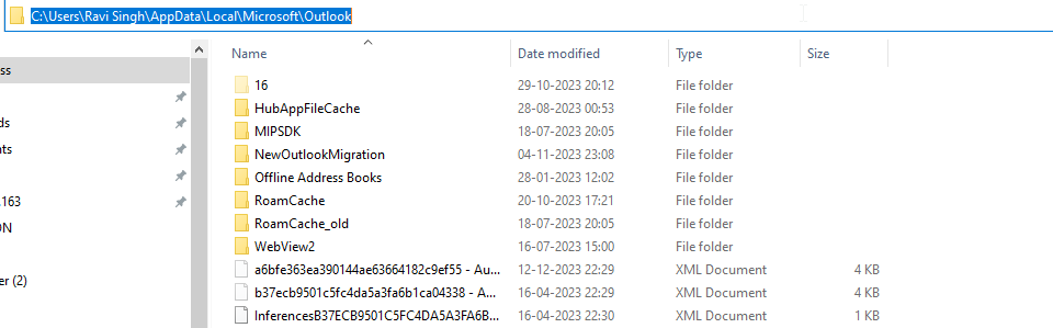 C:\Users\<YourUserName>\AppData\Local\Microsoft\Outlook to find PST