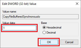 edit the registry value to fix the invalid ms dos function error on windows computers