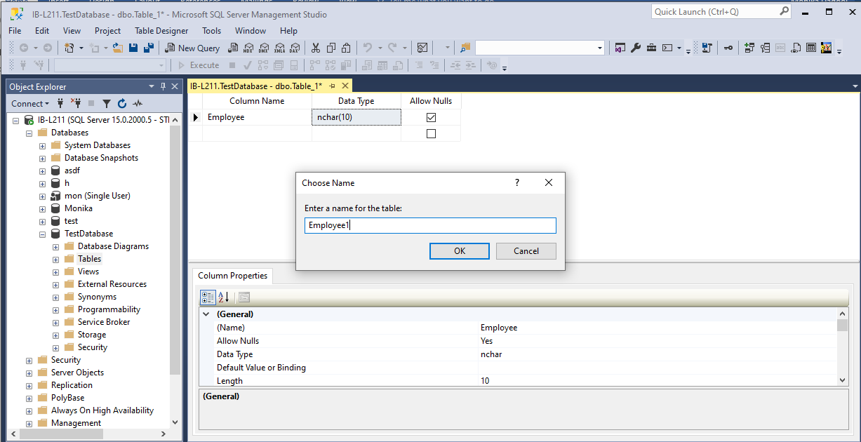 dialog box