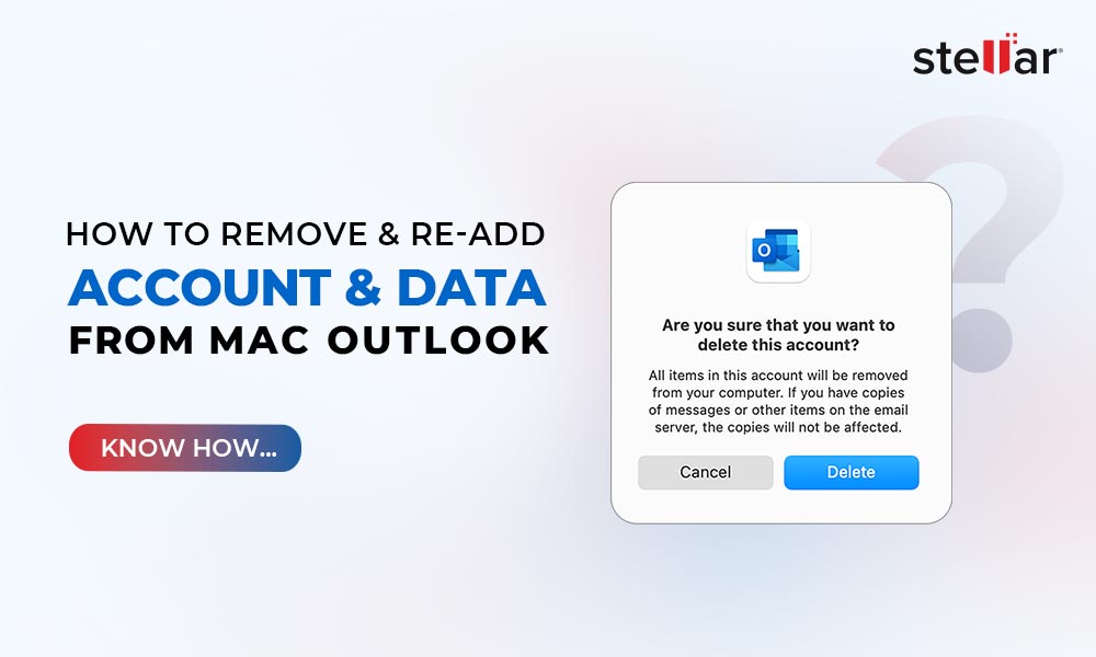 remove & re add acc & data from mac