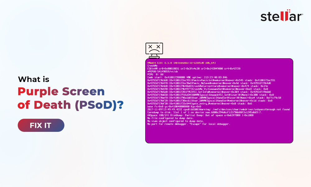 How to fix Purple Screen of Death (PSoD)?