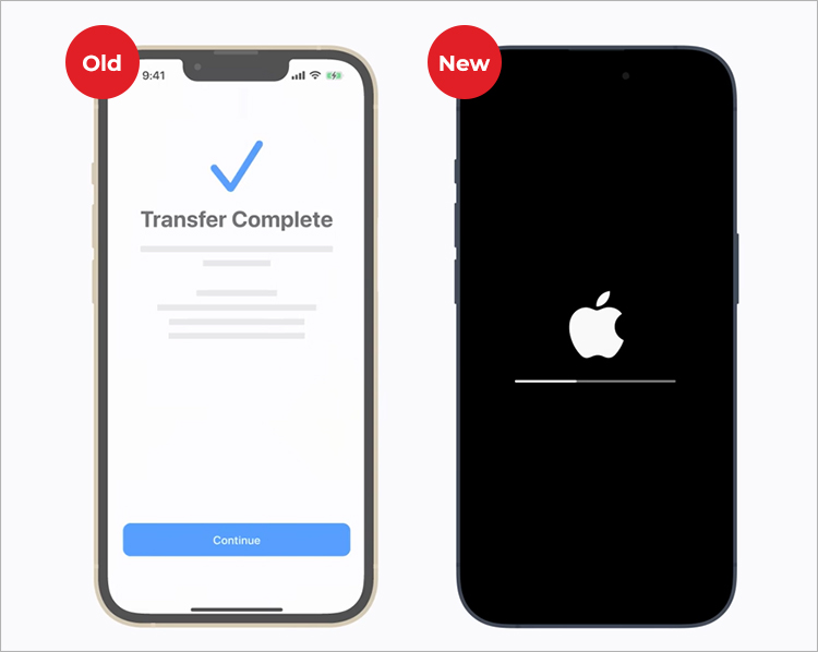 6 transfer old iphone data to new using quick start