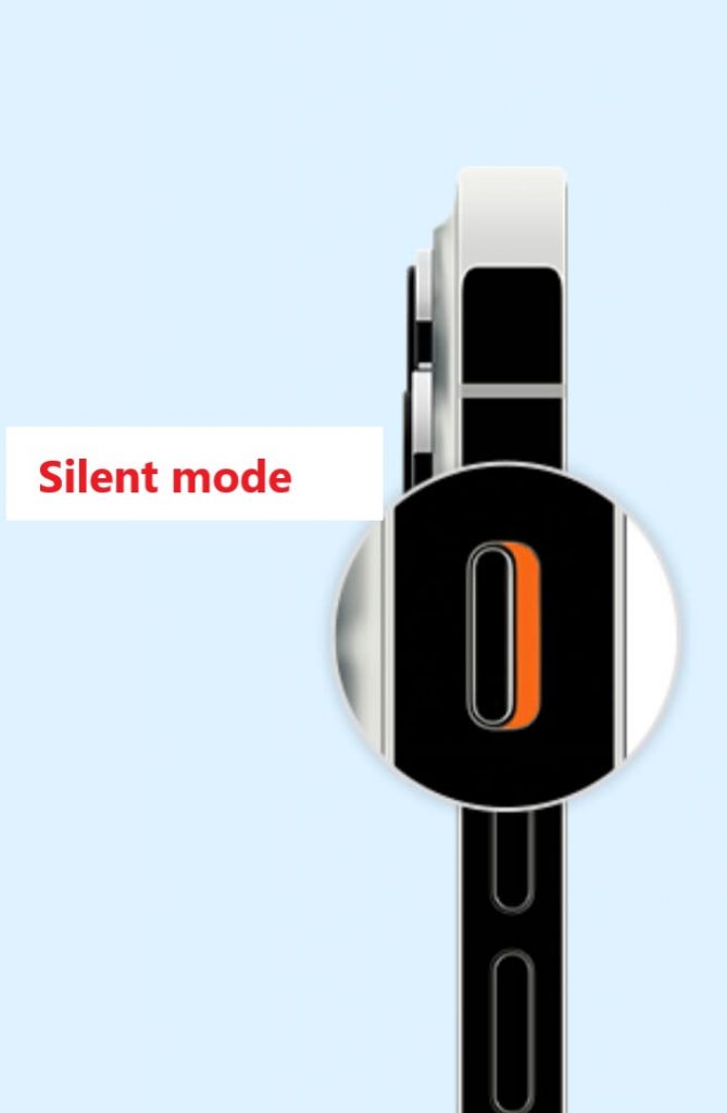 silent switch in iphone