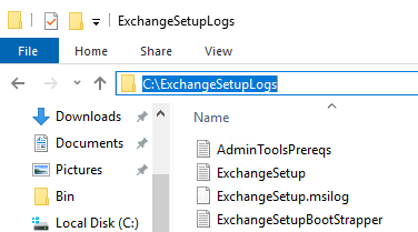 ExchangeSetupLogs