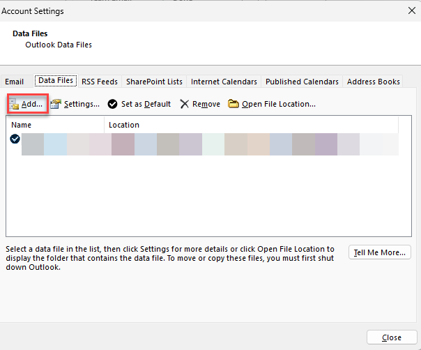 Data File