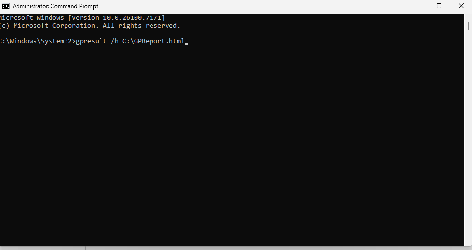Command Prompt