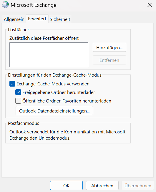 Erweitert