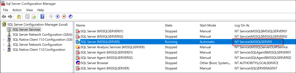 SQL Server Configuration Manager