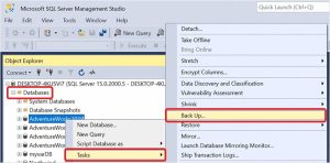 How to Backup and Restore SQL Server Database
