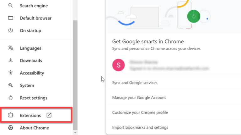 Chrome Settings