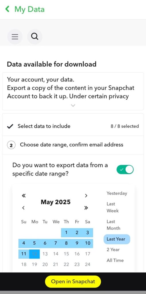 Recover Snapchat Photo
