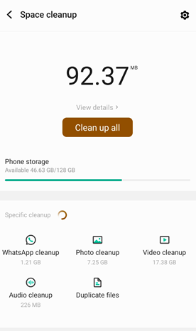 Clear Device Cache