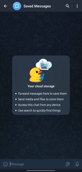 Retrieve Telegram Data