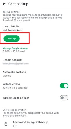 WhatsApp Data Recovery