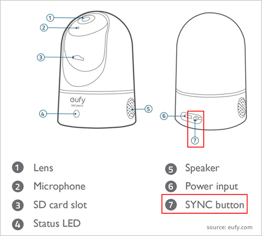 eufy camera factory reset
