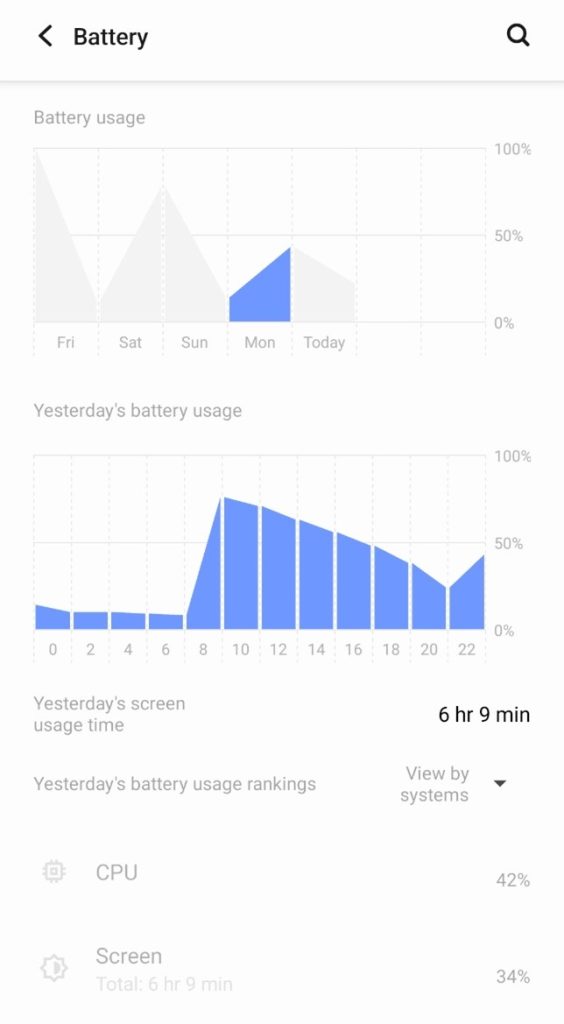 battery issues in Android
