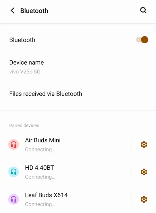 fix Bluetooth error in Android