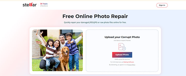 click Sign in to log in to your account