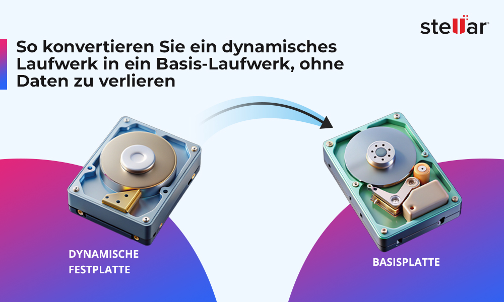 So konvertieren Sie ein dynamisches Laufwerk in ein Basis-Laufwerk, ohne Daten zu verlieren