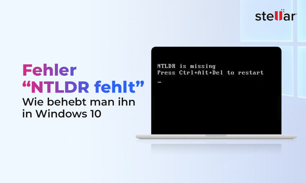 Fehler „NTLDR fehlt“: Wie behebt man ihn in Windows 10?