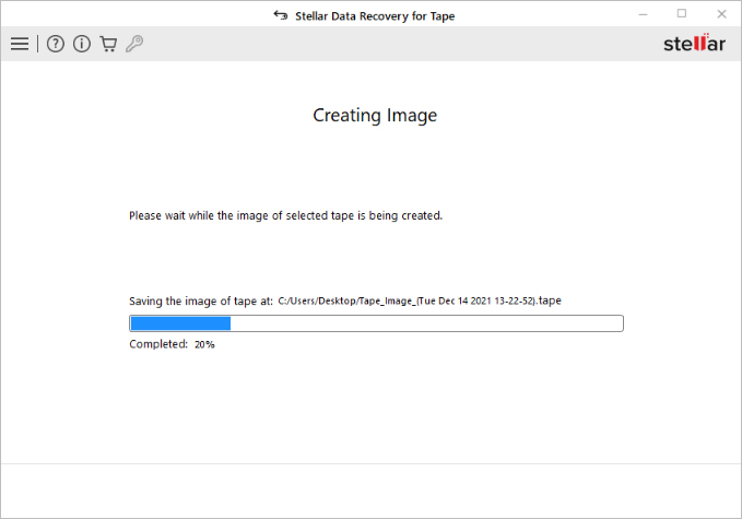 creating the image in Progress