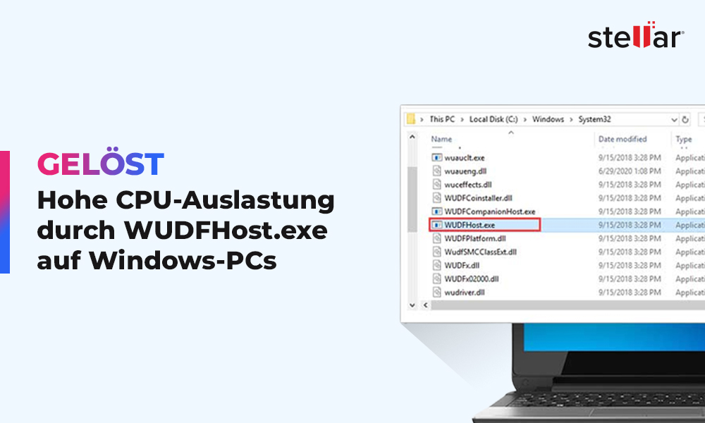 [GELÖST] – Hohe CPU-Auslastung durch WUDFHost.exe auf Windows-PCs
