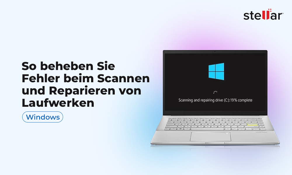 So beheben Sie Fehler beim Scannen und Reparieren von Laufwerken in Windows
