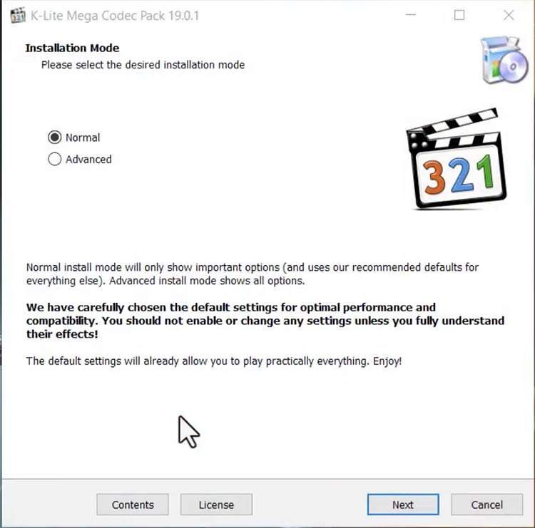 click Next to start that installation process
