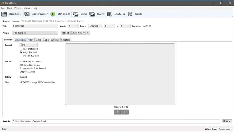 preview of your file 