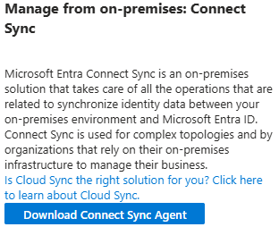 Download Connect Sync Agent