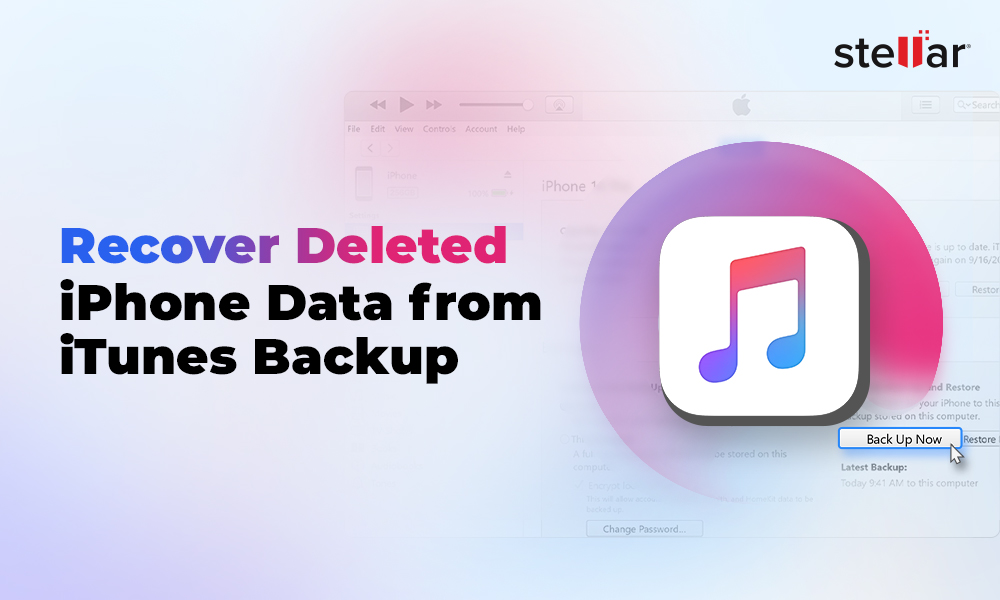 How to Recover Deleted iPhone Data from iTunes Backup (Step-by-Step 2026)