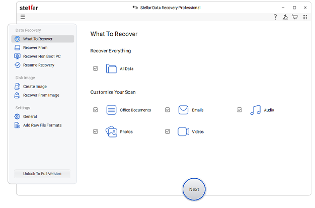 Lost data Recovery