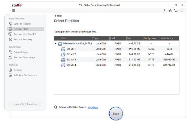 Lost Partition Recovery