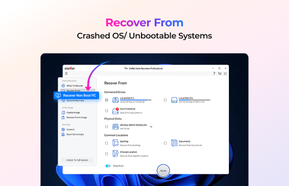 RAW drive recovery