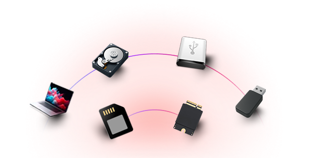 Supported storage devices